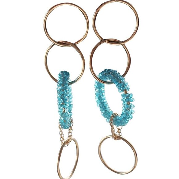 Costume Jewelry Bundle- Free Press - Charm Bracelet, Beaded Loop (Oscar Style)+ - Picture 3 of 11